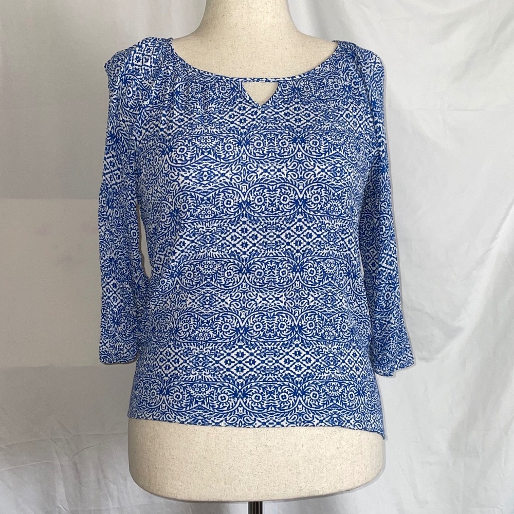 EUC Croft & Barrow Blouse Size Small